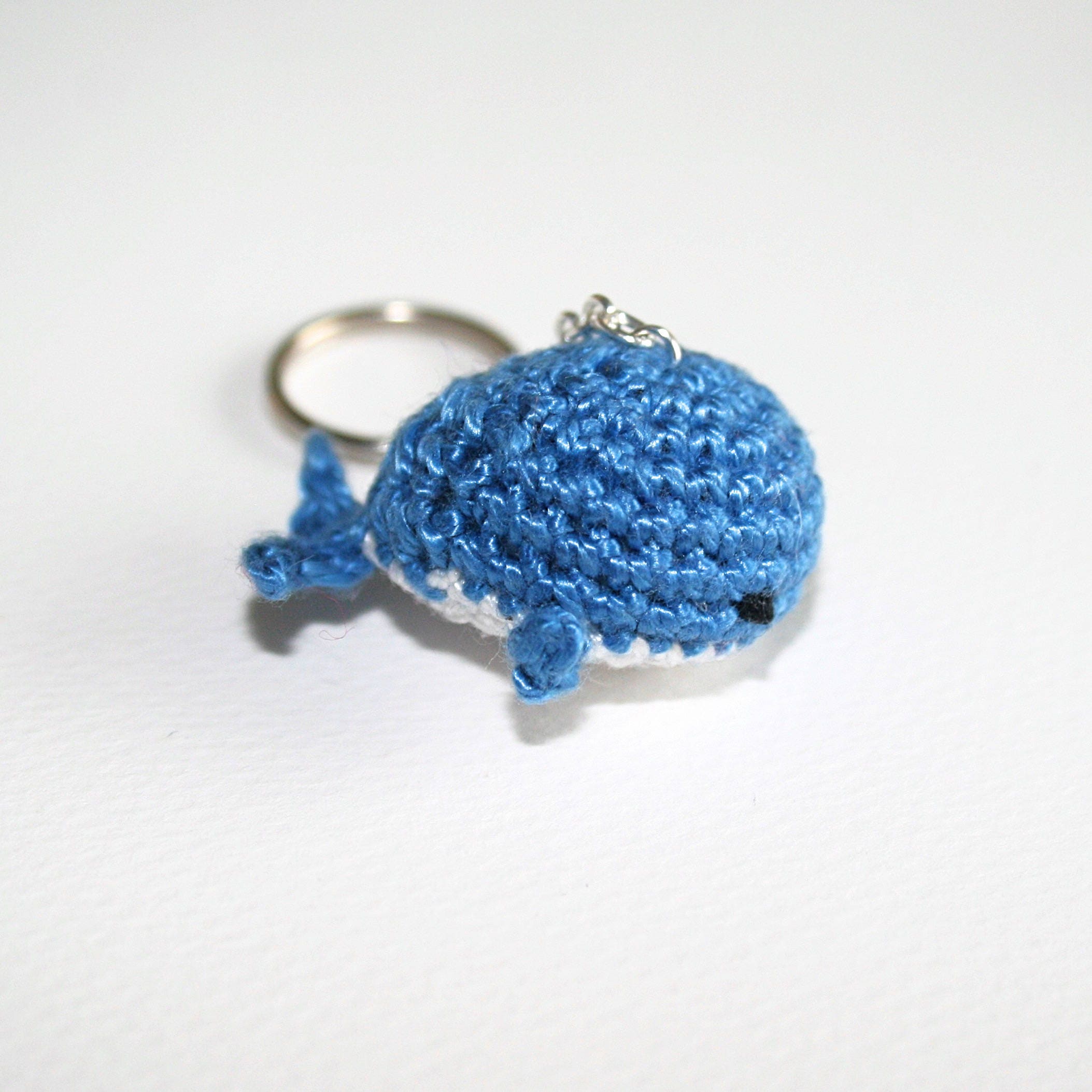 Cute Whale Keychain. Crochet Keychains. Amigurumi Keychains. Etsy