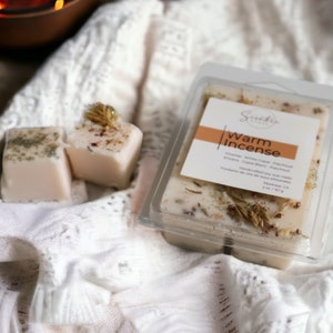 Incense Wax Melts, Handmade Soy Wax Melts, Artisan Wax Melts, Herbal Wax Melts, Patchouli Wax Melt, Highly Scented Melts, Scented Wax Tarts