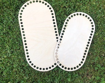 Moisés pequeño y mediano. Cestas de madera para tejer a crochet y cunas.