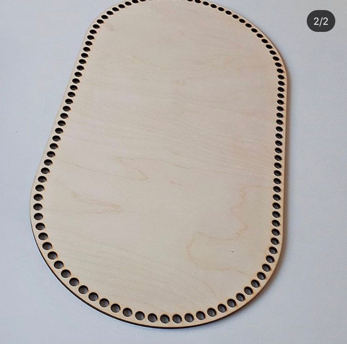 Large Moses Wooden basket bottoms for crochet cradles Etsy