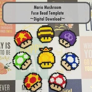 Mario Themed Perler Bead Patterns – For Parents,Teachers, Scout