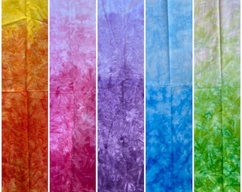 Batik OMBRE Fabric for quilting and crafts - 100% Cotton.