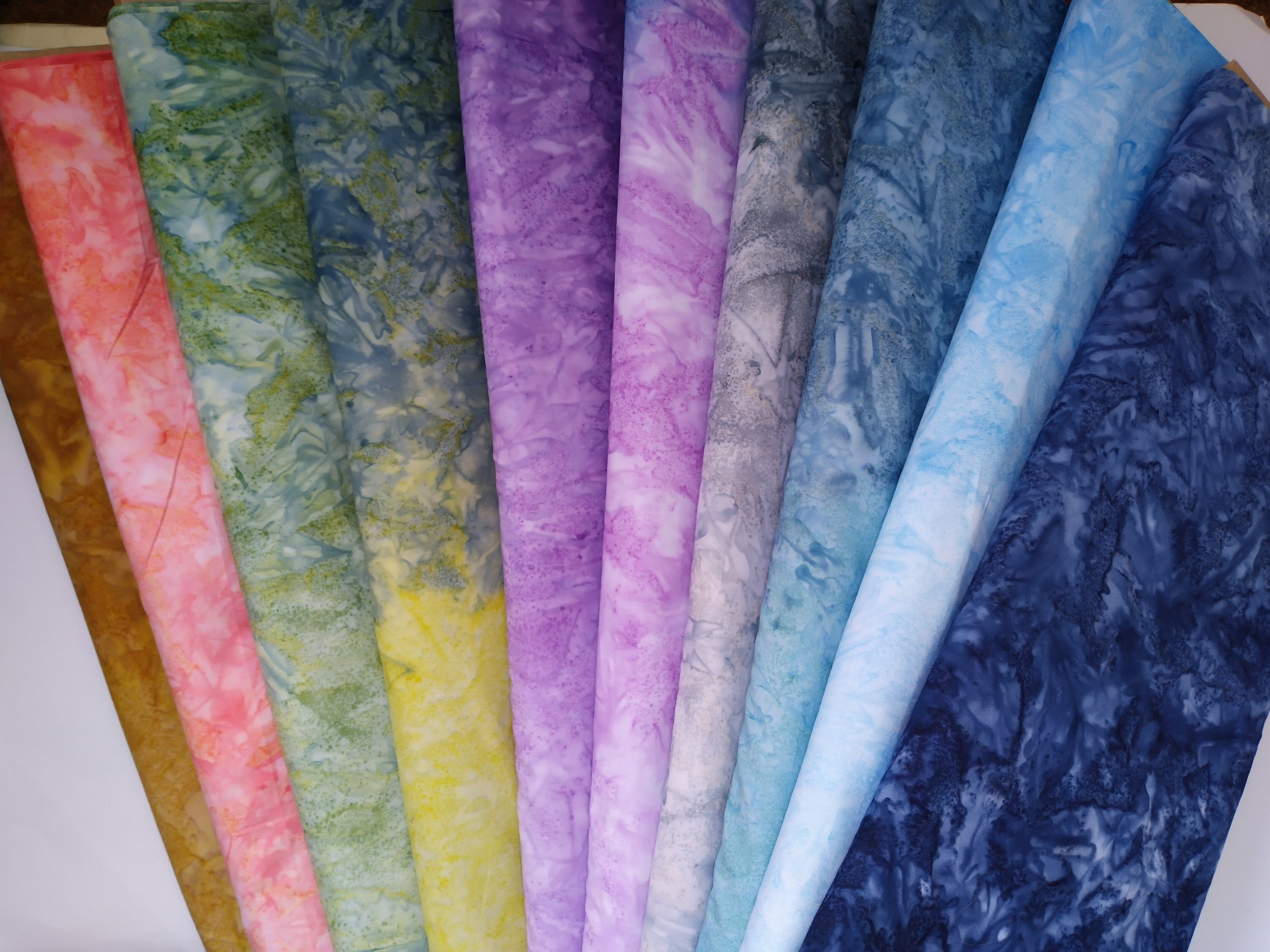 Batik OMBRE Fabric for Quilting and Crafts 100% Cotton. Long - Etsy UK