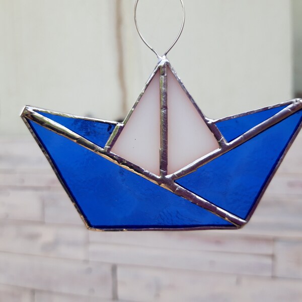 Origami Stained Glass Pattern Etsy