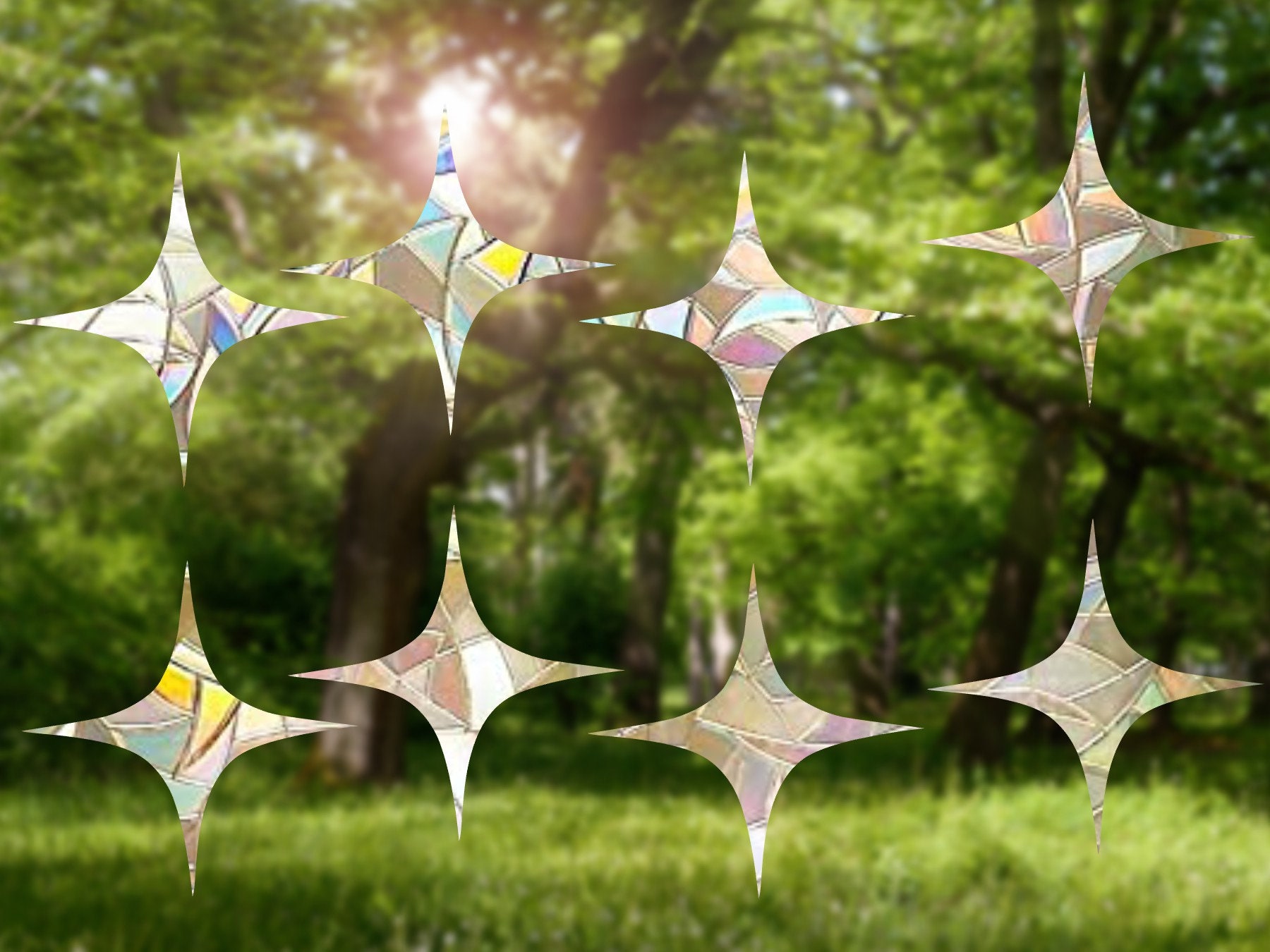 FOIL HANGING STAR 27CM | Party Party