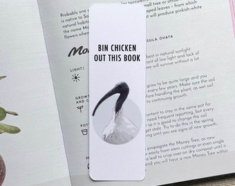 Segnalibro Bin Chicken: regalo per gli amanti dei libri in carta riciclata