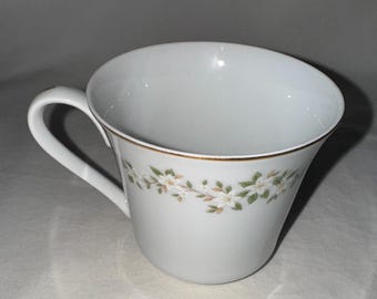 Vintage Ekco Brand Spring Meadow Pattern China Tea/Coffee Cup