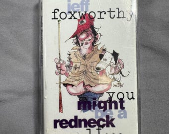 Jeff Foxworthy Puede que seas un paleto si... Cinta de casete 1993 Warner Bros