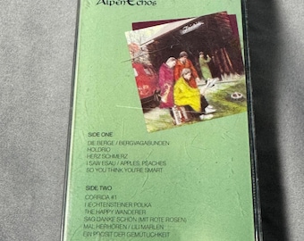 Alpen Echos Off The Autobahn Cassette Tape German Polka Folk PET Records PRC103
