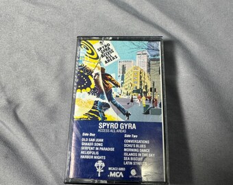 Spyro Gyra Access All Areas Cassette Tape 1984 Jazz Fusion MCA MCAC2-6893