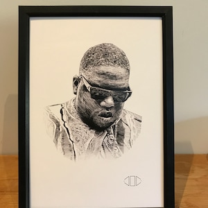 Biggie A4 Print