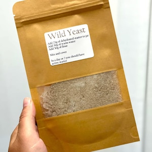 Beautiful dehydrated Sourdough starter