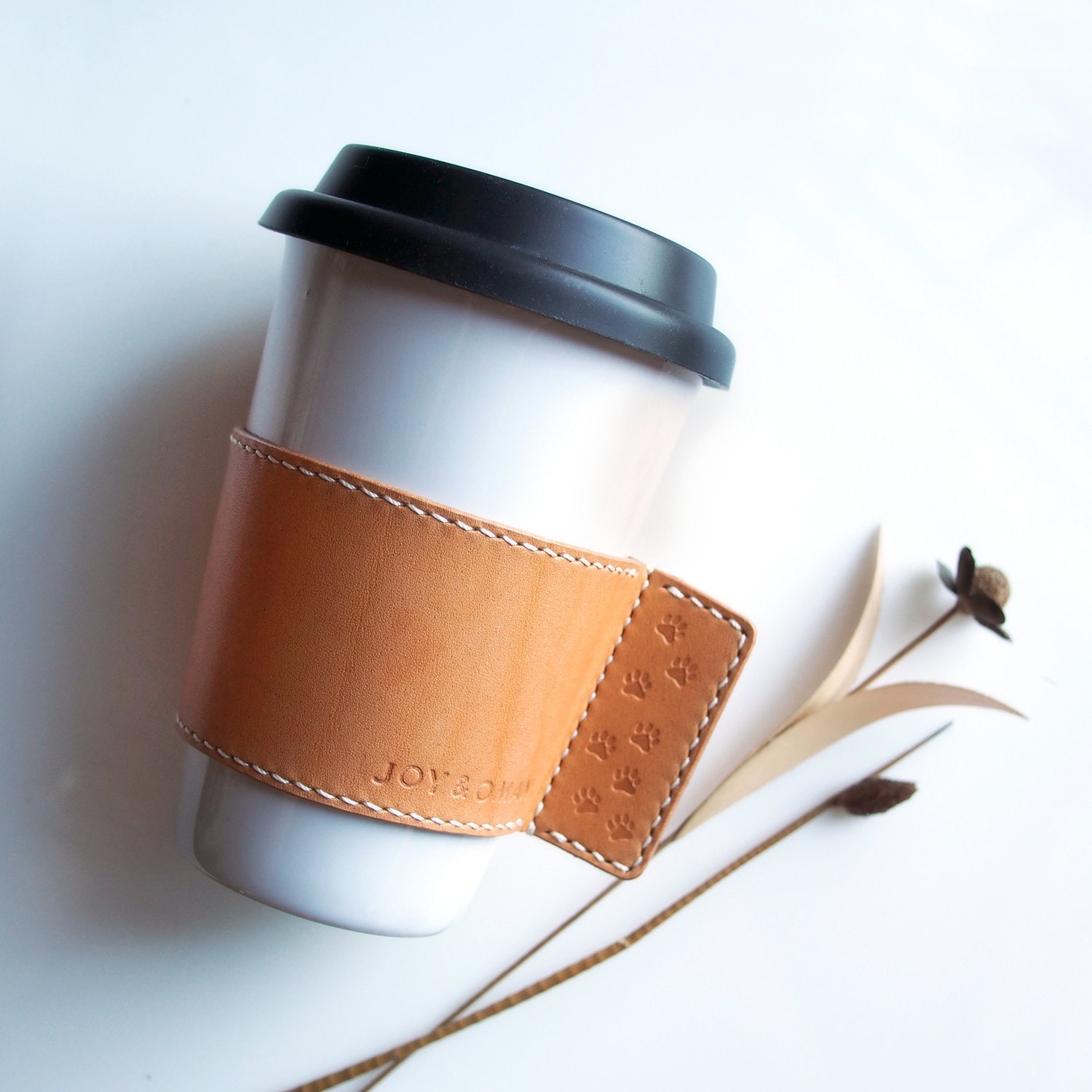 PDF A4 Pattern - Coffee Cup Sleeve Reussable Cozy Cup Template Pattern ...