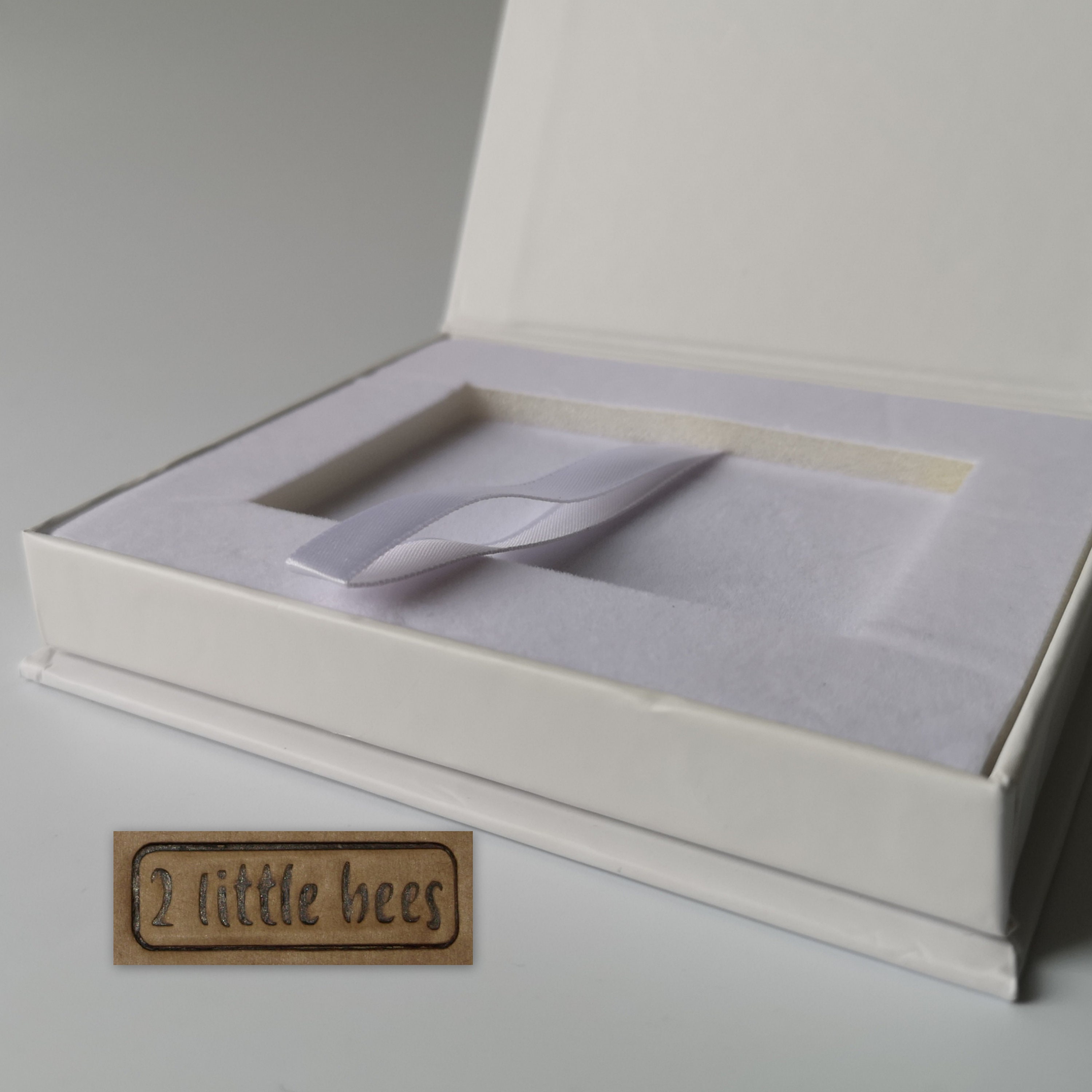 Gift Card Box White Black Luxury Present Birthday Etsy UK