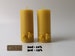 2 x Large Beeswax Candles 100% Beeswax Pure Rolled Luxury Box Present Gift Natural Eco Friendly UK 