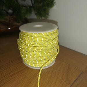 Reflective paracord 2mm Strong String Cord Camping Outdoors Hiking Bushcraft Luminous UK image 18