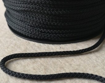 Corda Nautica | Cordone | Corda Marina Completamente Nera 12 Mm 50 M In Polipropilene CFW92046 | Leroy Merlin