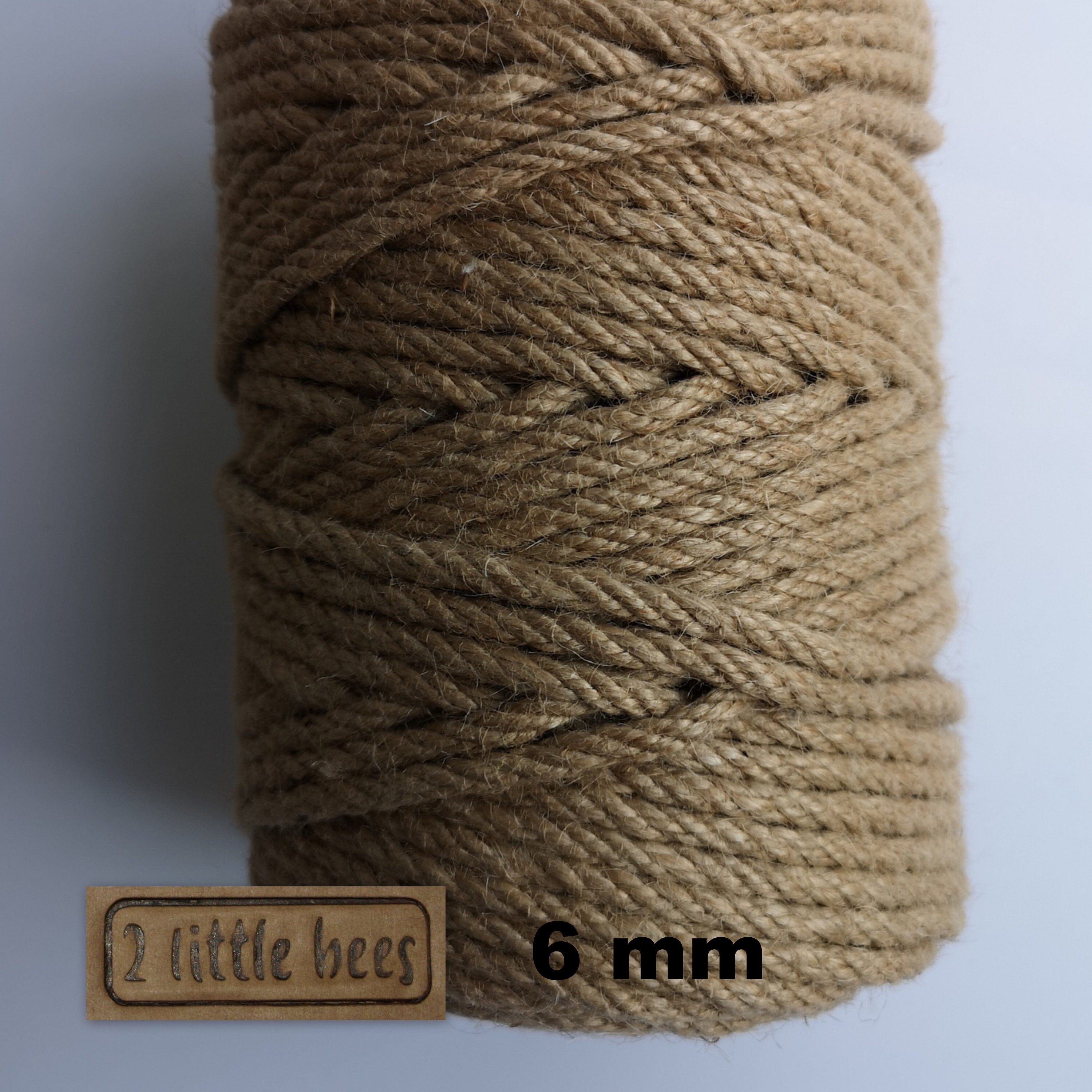thumbnail image 2 of Ashley Natural Brown Jute Twine Rope 10mm – Rustic Burlap Cord For Garden & Crafts 2 of 5
