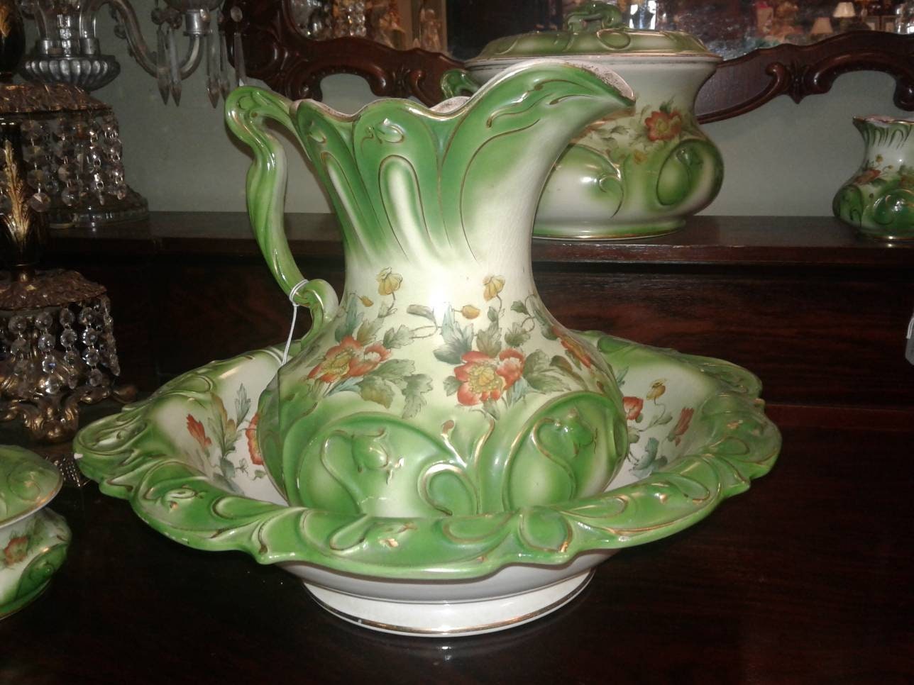 Victorian Chamber Pot Set/ Chamber Set Etsy