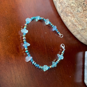 Sea Glass Anklet