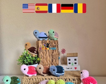 Tudy the Little Turtle Crochet Pattern | Amigurumi Turtle Pattern | Beginner Friendly Crochet Toy Pattern