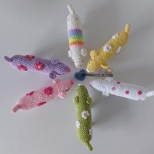 5in1 Long dog_Crochet pattern