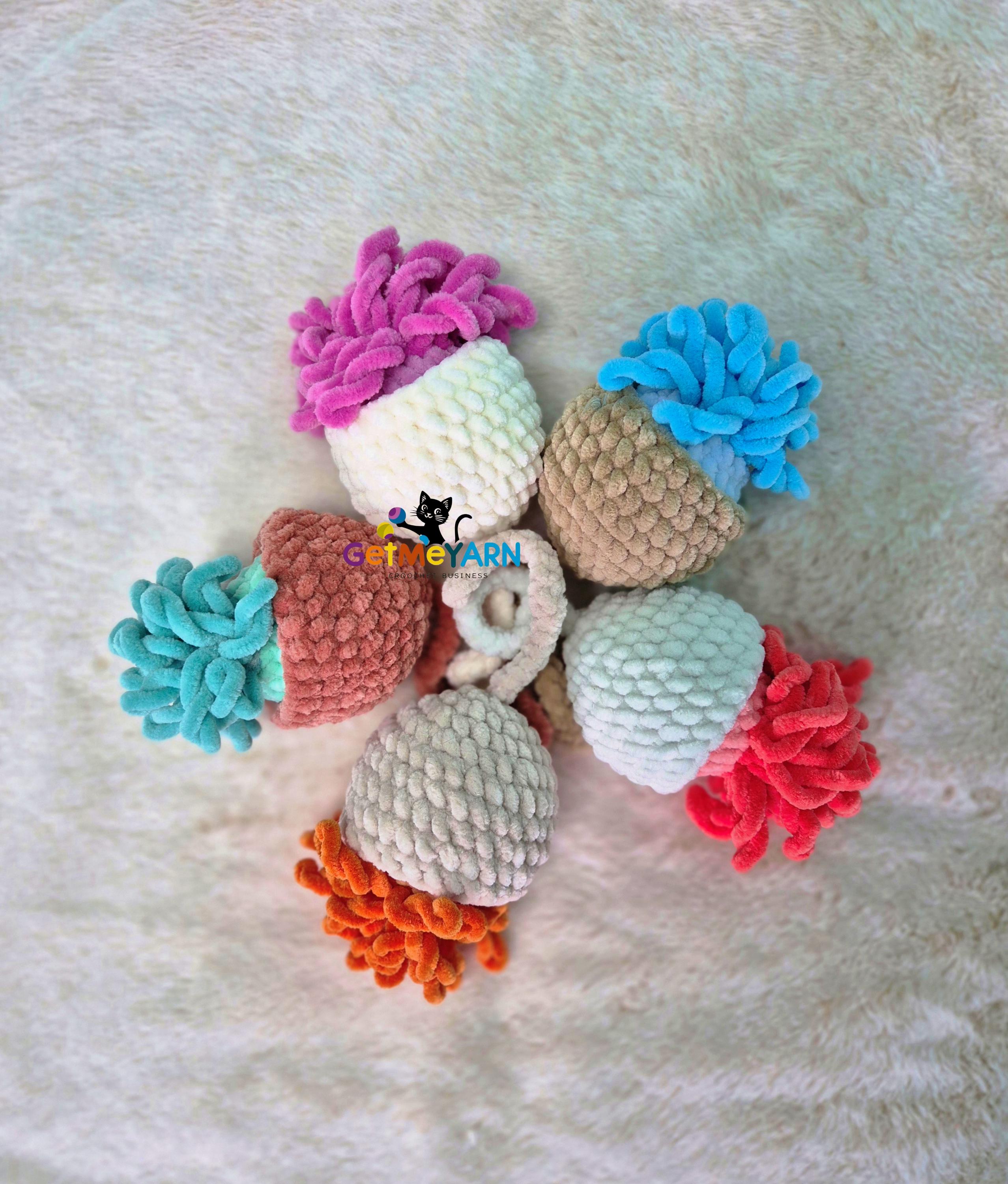Crochet Barnacles Fidget Toy Pattern | Sensory Toy Crochet Tutorial ...