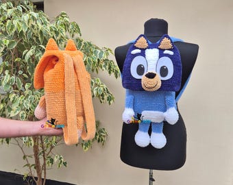 Heeler Hündchen RUCKSACK - Häkelanleitung