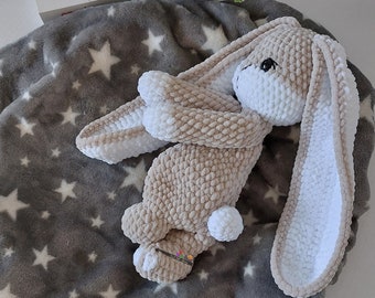 BUNDLE >>> Lovey Snuggle floppy bunny and plushie - Crochet pattern