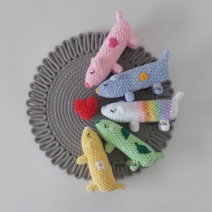 5in1 BABY Long dog_Crochet pattern