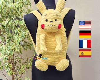 Cheeky sparks BACKPACK - Crochet pattern