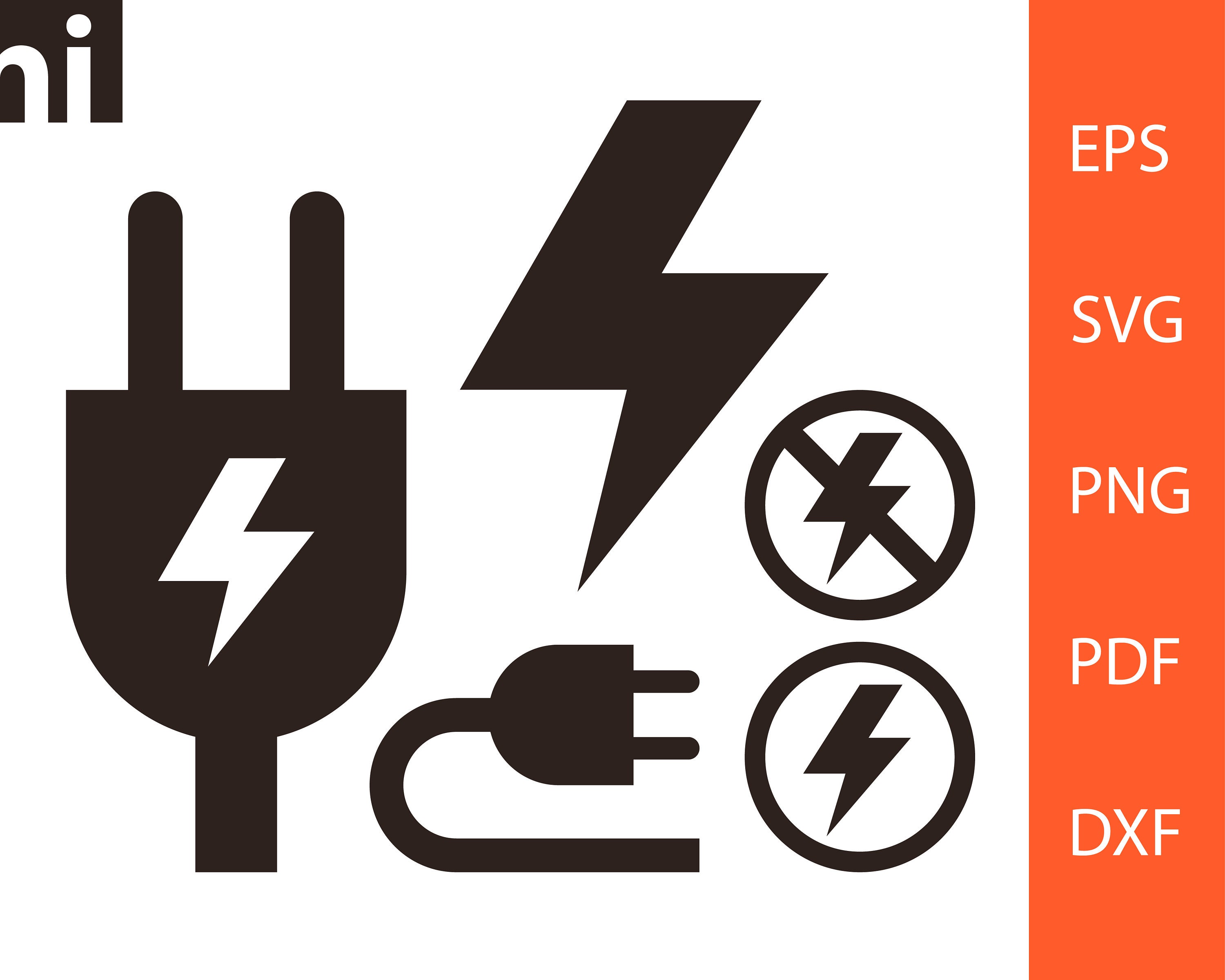 Elektroschock Symbol, Blitz Clipart, Elektrizität, Elektro Schock PNG und  Vektor zum kostenlosen Download