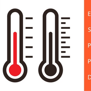 Thermometer svg | Temperature svg | Thermometer Clipart | Thermometer Vector | SVG | PNG | DXF | Clipart | Vector | Silhouette | Sign | eps