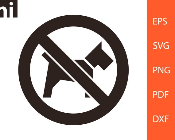 No Pets Allowed Svg No Pets Allowed No Pets Allowed Vector Etsy