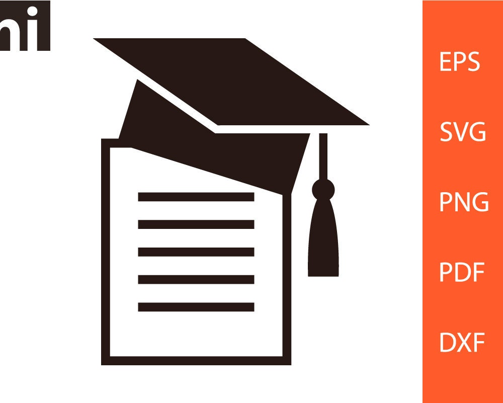 Download Graduation Cap Svg Graduation Cap Clipart Mortarboard Svg Etsy