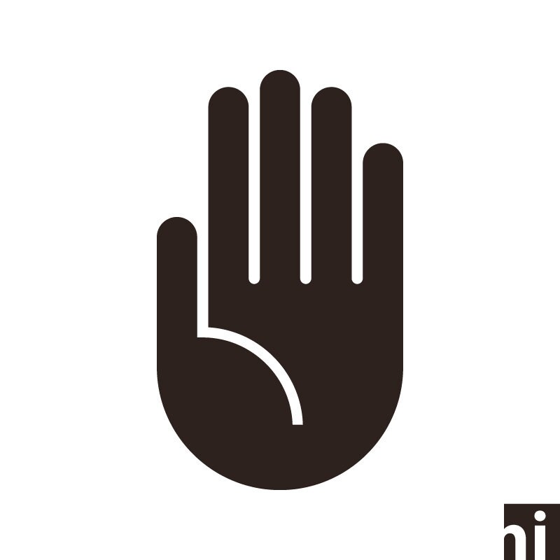 Hand Svg Hand Clipart Hand Files for Cricut Hand Cut Files Etsy