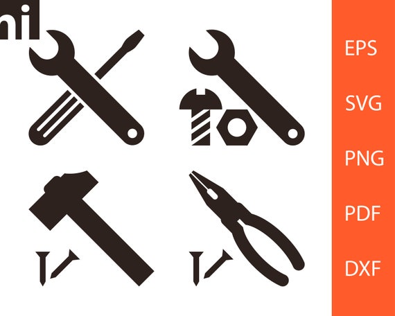 Download Tool Svg Hammer Svg Screwdriver Svg Pliers Svg Saw Svg Etsy