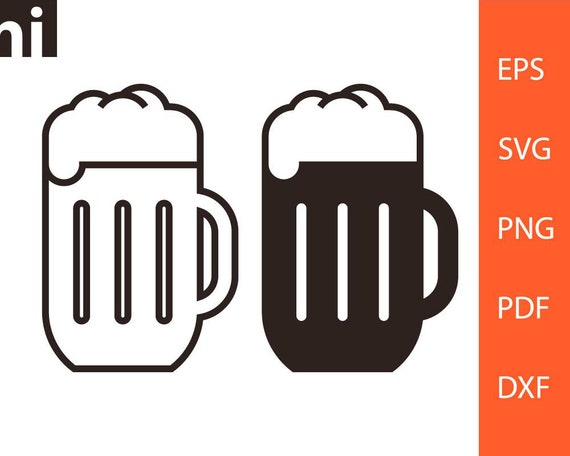 Bier Svg Bierkrug Svg Bier Clipart Bier Becher Clipart Etsy