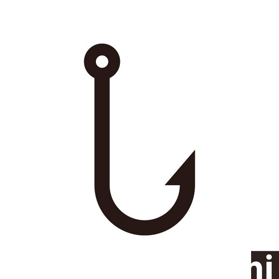 Download Hook Svg Fishing Svg Hook Vector Fishing Vector Hook Cut Etsy