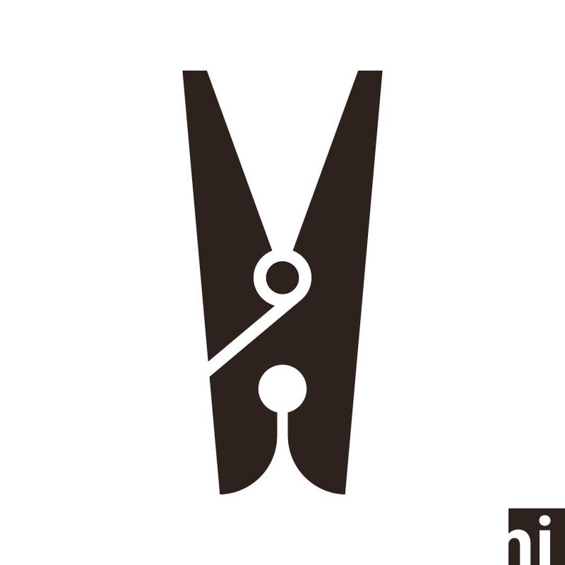 Clothes Peg Svg Clothes Peg Vector Clothes Peg Clipart Etsy