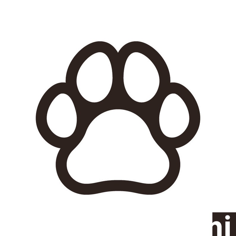 Free Free Cat Paw Outline Svg 899 SVG PNG EPS DXF File