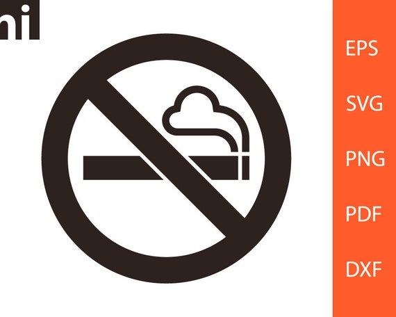 No Smoking No Smoking Svg No Smoking Vector No Smoking Etsy
