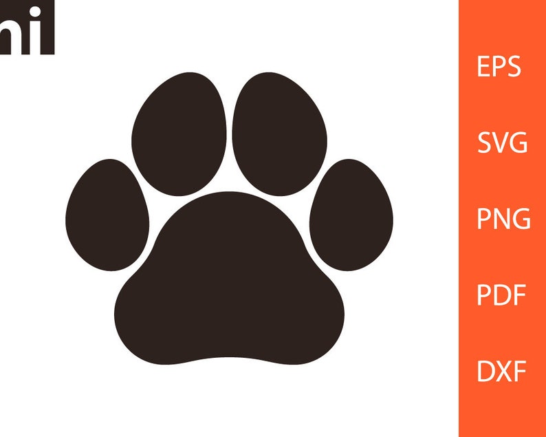 Download Paw svg Dog Paw svg Cat Paw svg Pet Dog Paw Clipart Cat | Etsy