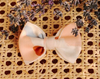 Pin's off-white knot printed nude, light blue, chestnut and squirrel