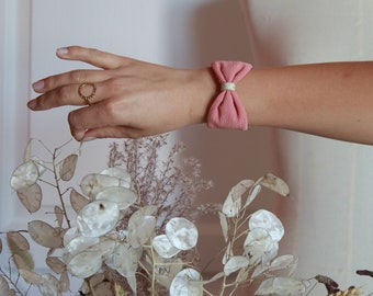 Pink and gold cuff