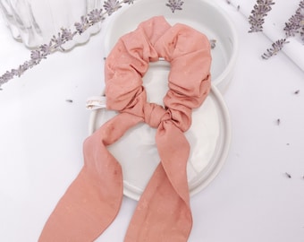 Chouchou old star pink scarf