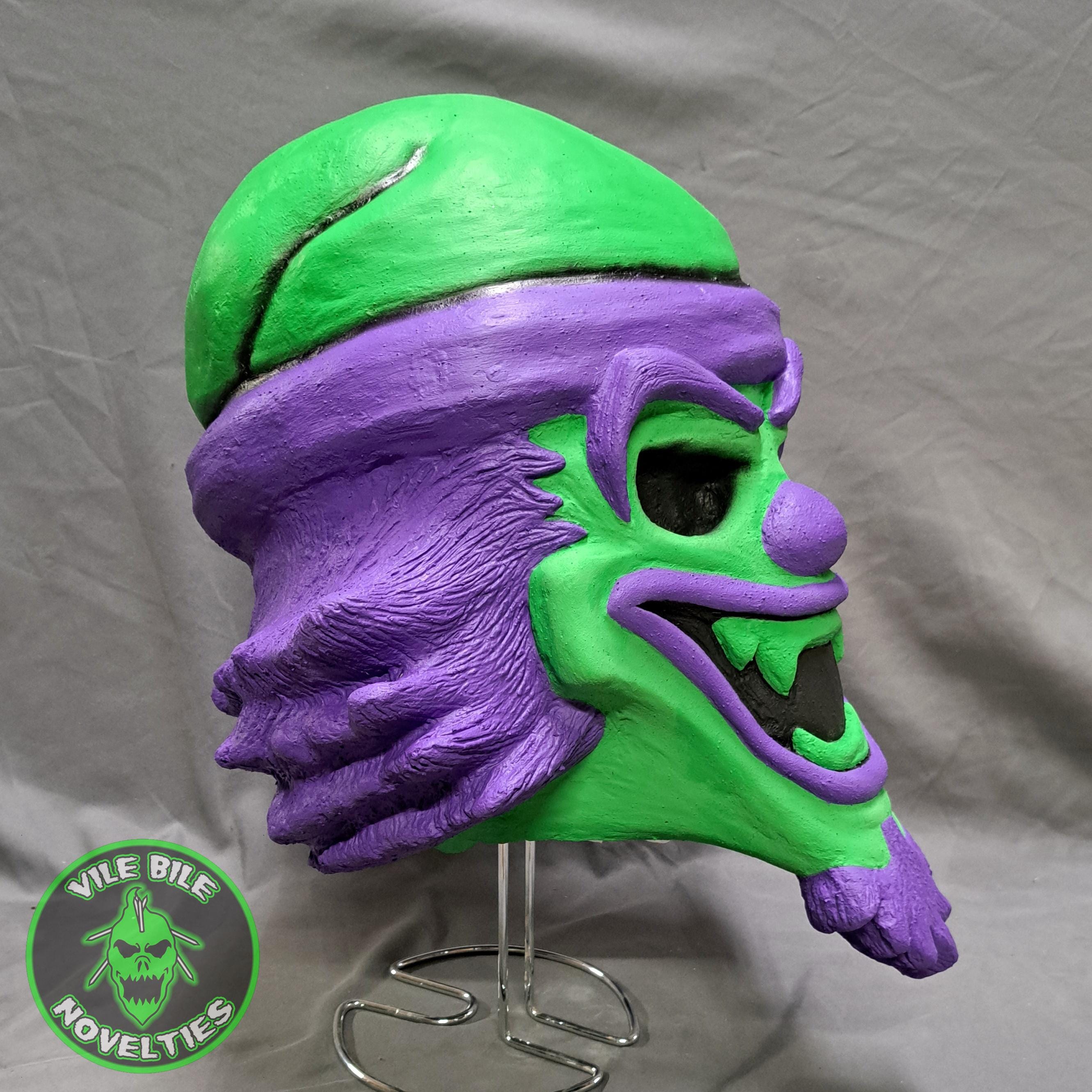 Icp Riddle Box Head Riddle Box Mask Latex Halloween ICP | Insane Clown Prop Handmade - Etsy