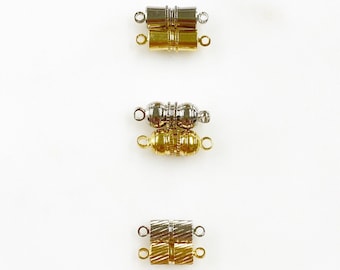 Magnetic clasp metal choose your style/color clasp findings jewelry making supplies