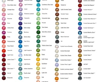 サイズ7 SS= 2.2 mm-2.3 mm オーストリア産クリスタルフラットバック