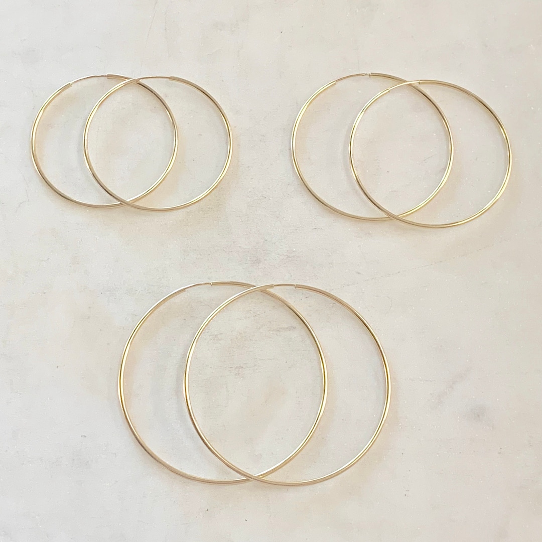 14k Gold Set of Two Monogram Earrings  Anthropologie Singapore - Women's  Clothing, Accessories & Home